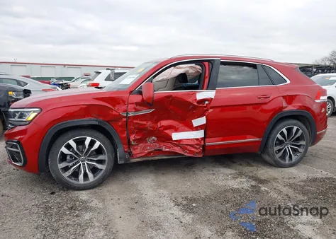 2023 Volkswagen Atlas Cross Sport 3.6L V6 Sel Premium R-Line z USA, uszkodzony, nr VIN 1V2FE2CA4PC206702